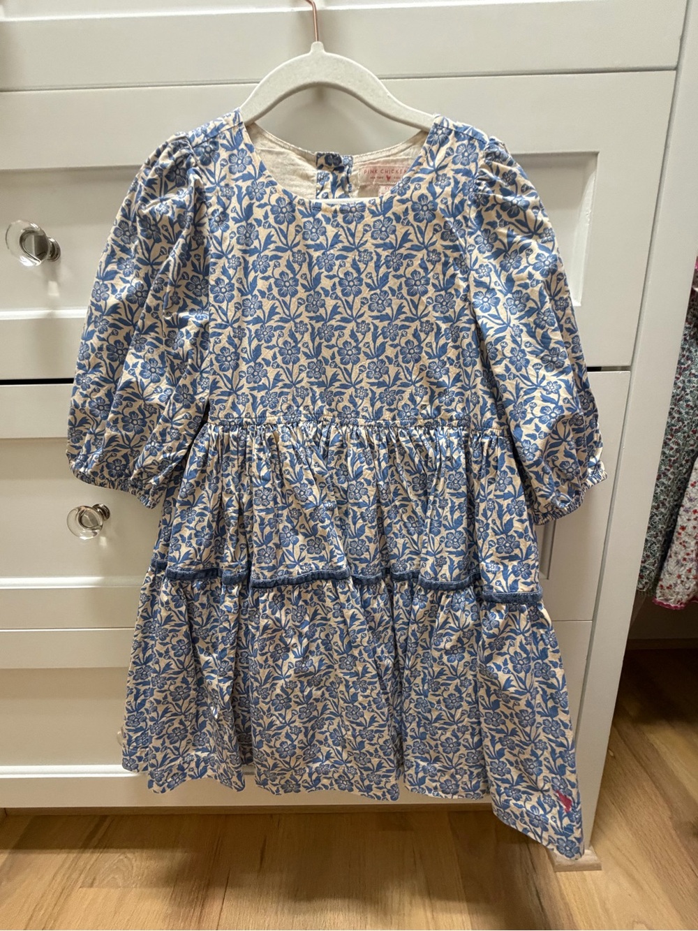 Pink Chicken floral dress